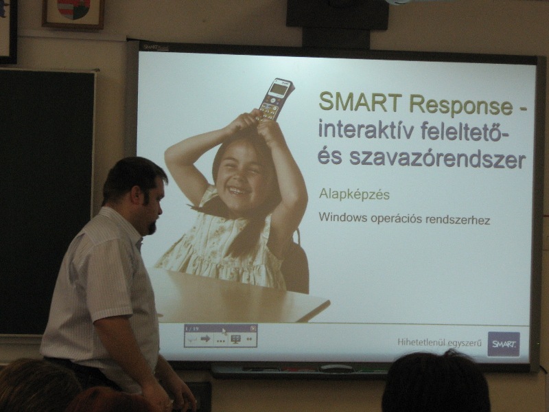 SMART interaktív tábla – intenzív képzés – 2010.02.24-25
