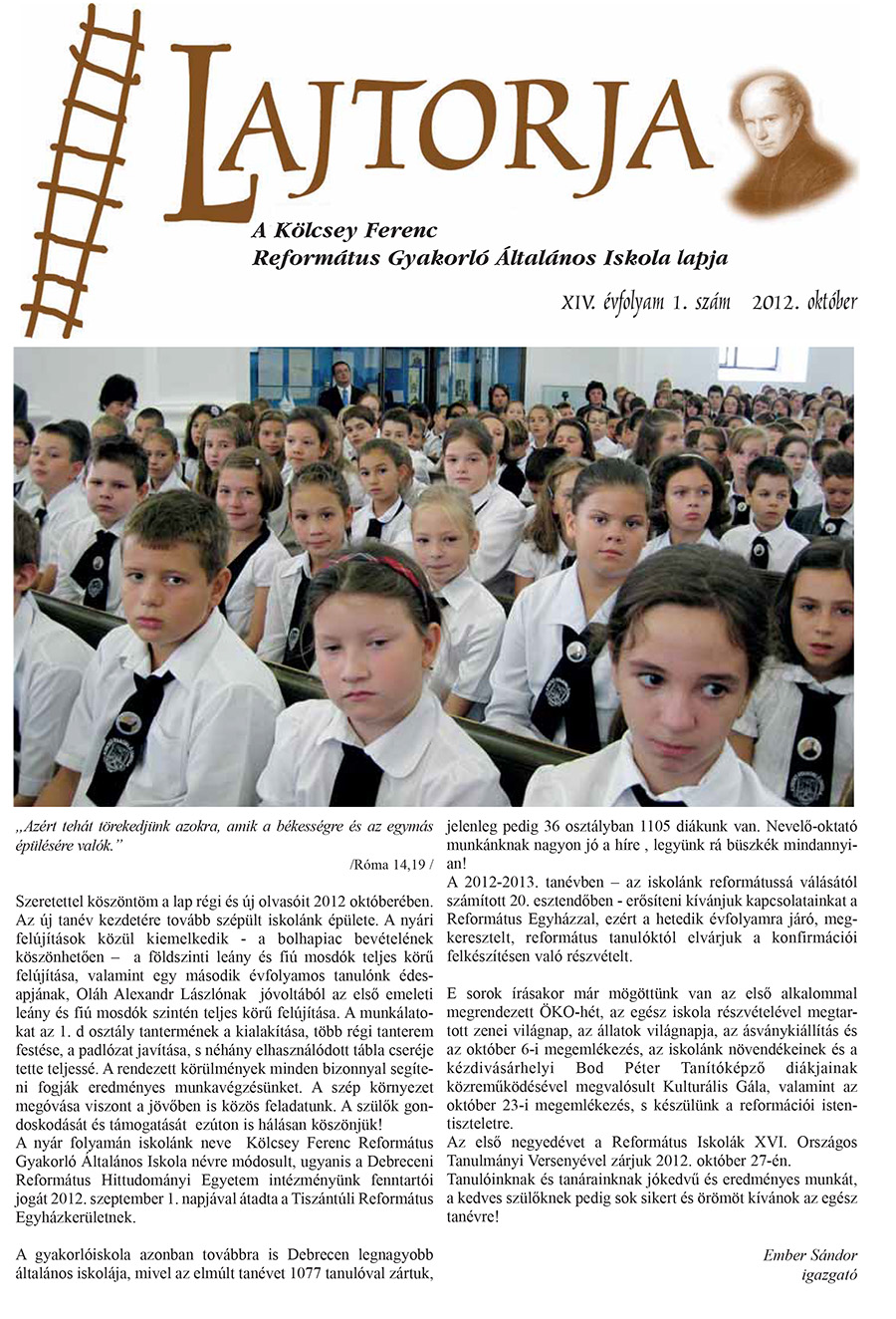 XIV. évf. 1. szám 2012. október
