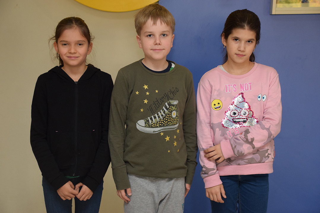 Boros Gábor 3.z, Csukás Dalma 4.b, Szentpéteri Eszter 4.a